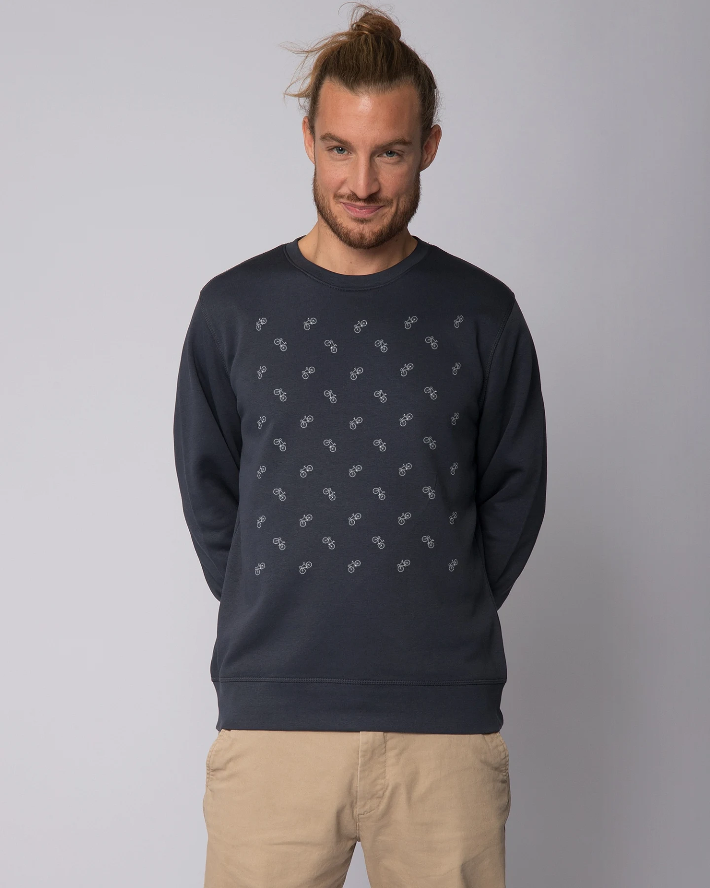Watapparel Sweatshirt Fahrräder – Ansicht 2