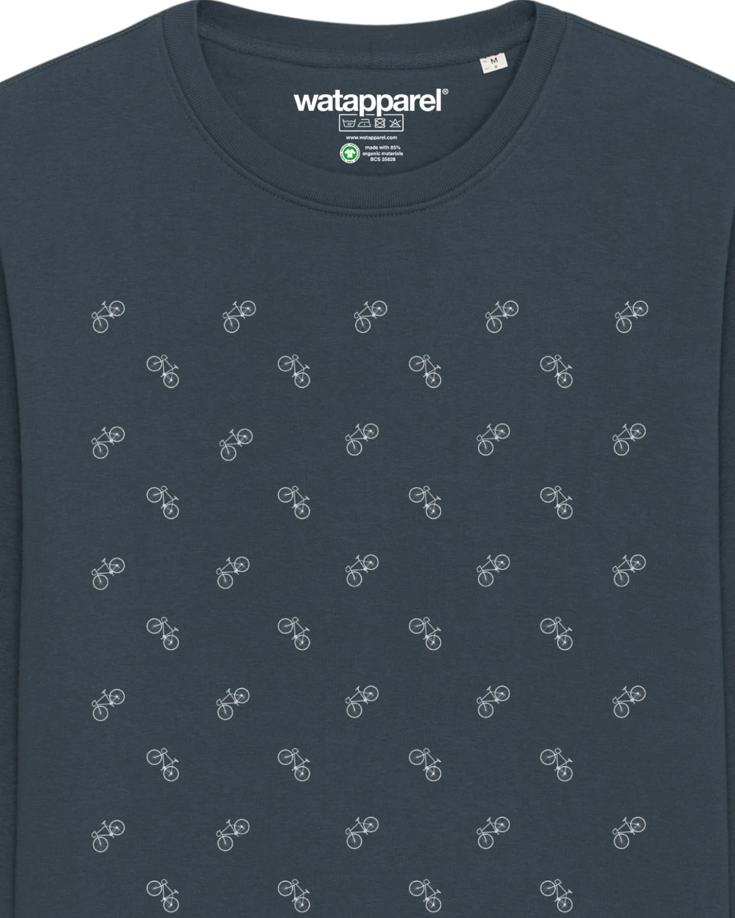 Watapparel Sweatshirt Fahrräder – Ansicht 3