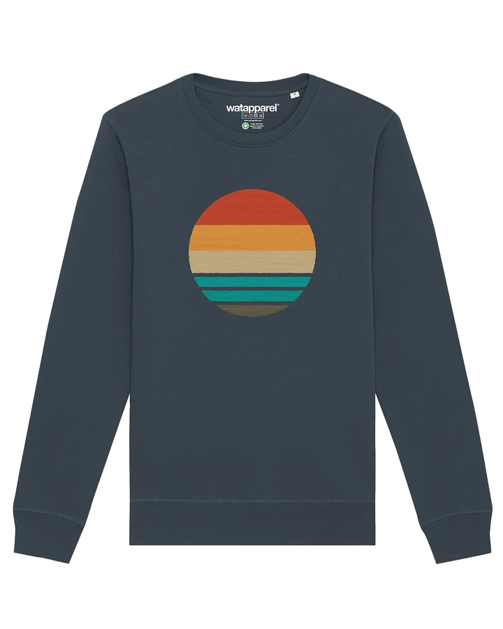 Watapparel Sweatshirt Retro Sunset Ocean