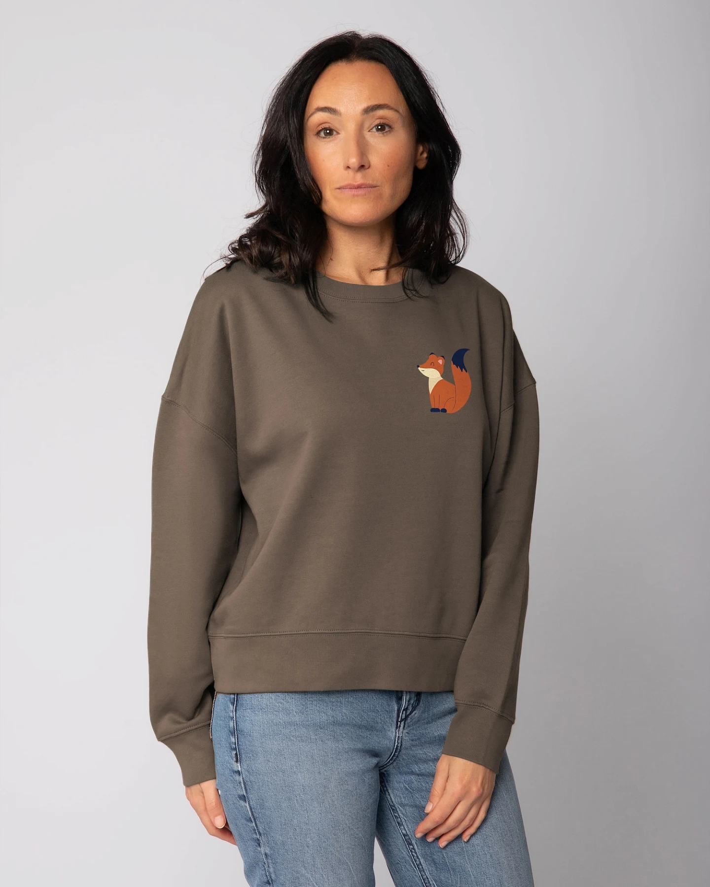 Watapparel Sweatshirt Cute Fox – Ansicht 2