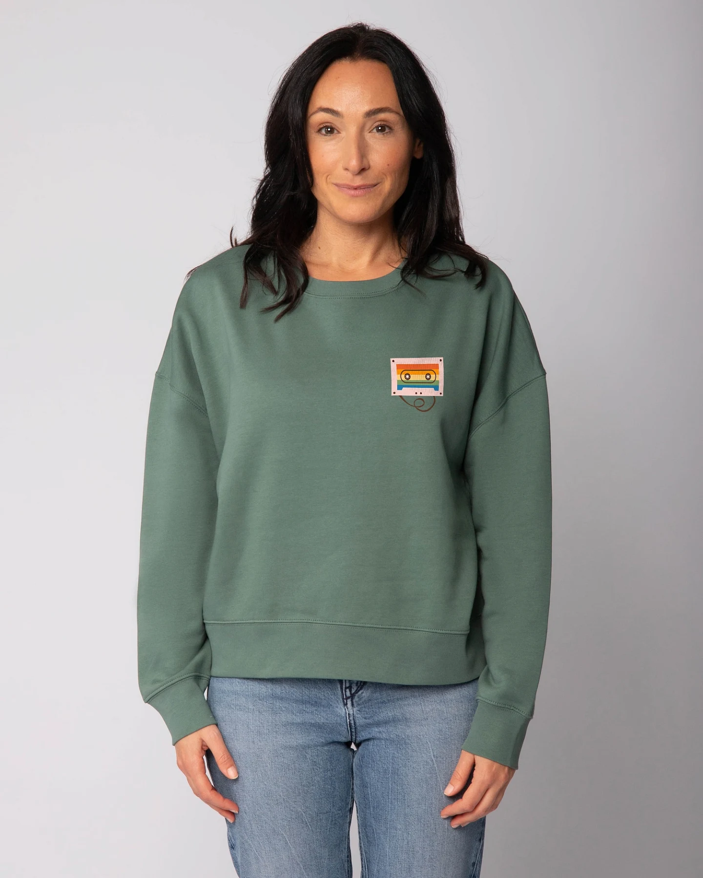 Watapparel Sweatshirt Rainbow Cassette – Ansicht 2