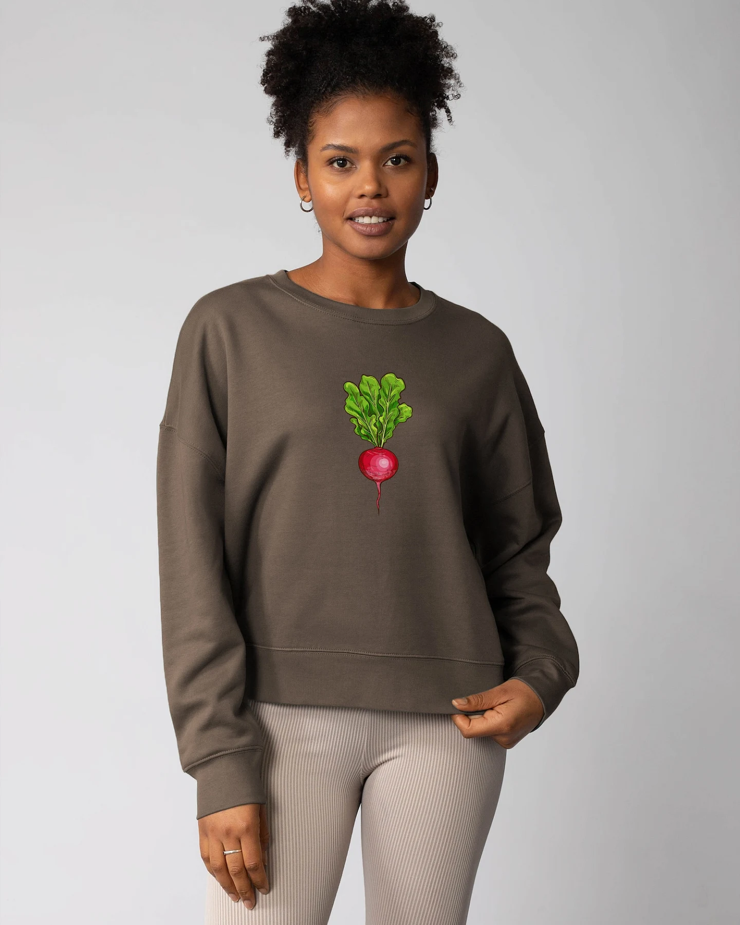 Watapparel Sweatshirt Radieschen – Ansicht 2