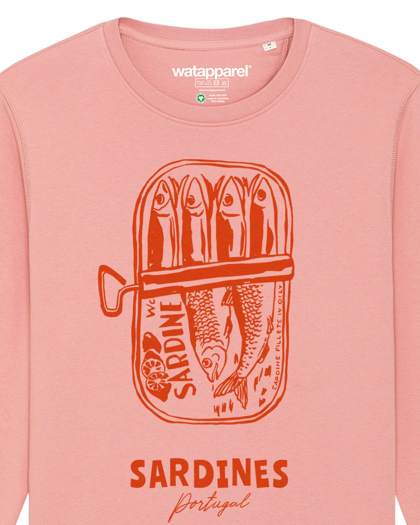 Watapparel Sweatshirt Sardines Portugal – Ansicht 3