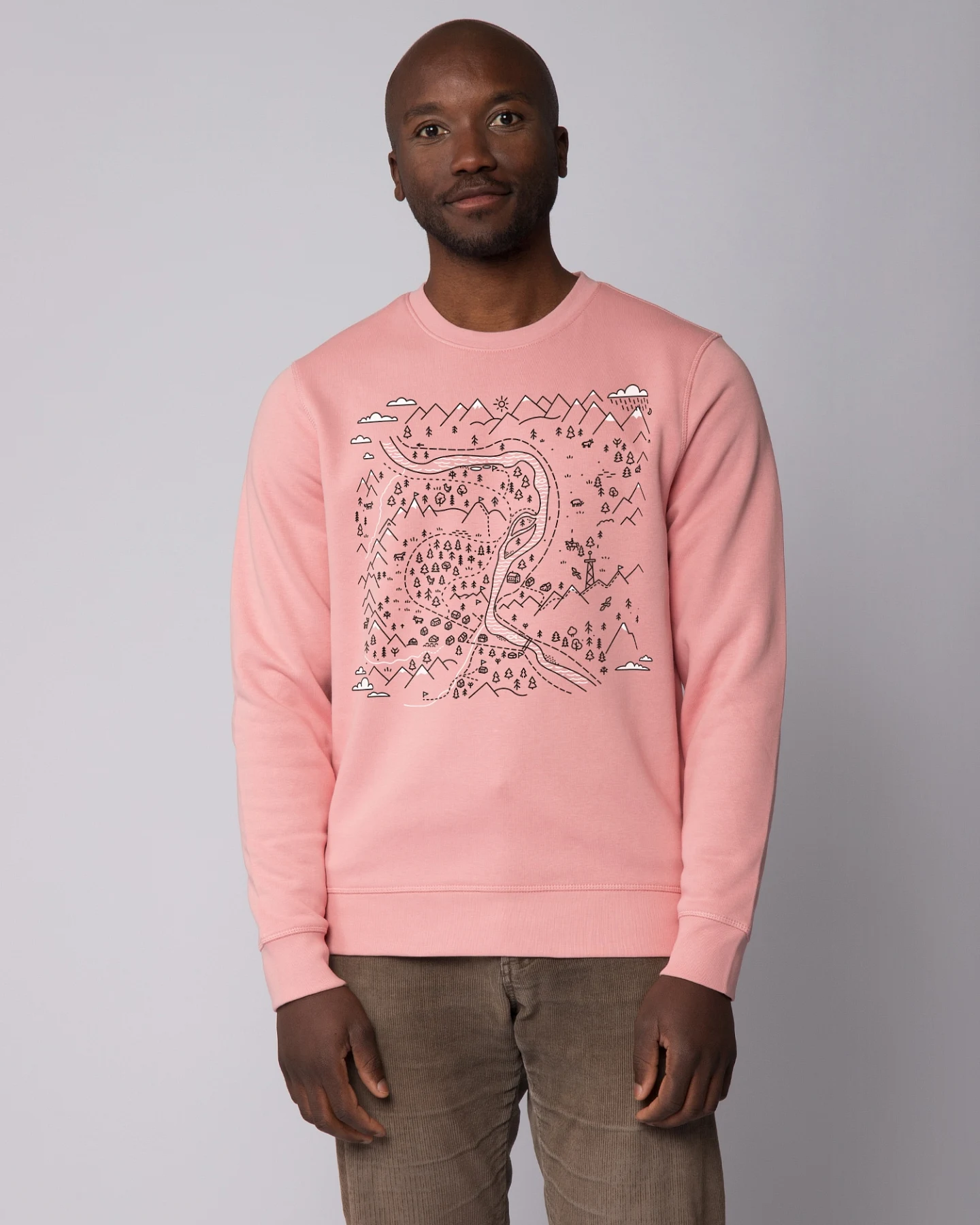 Watapparel Sweatshirt Landschaft – Ansicht 2