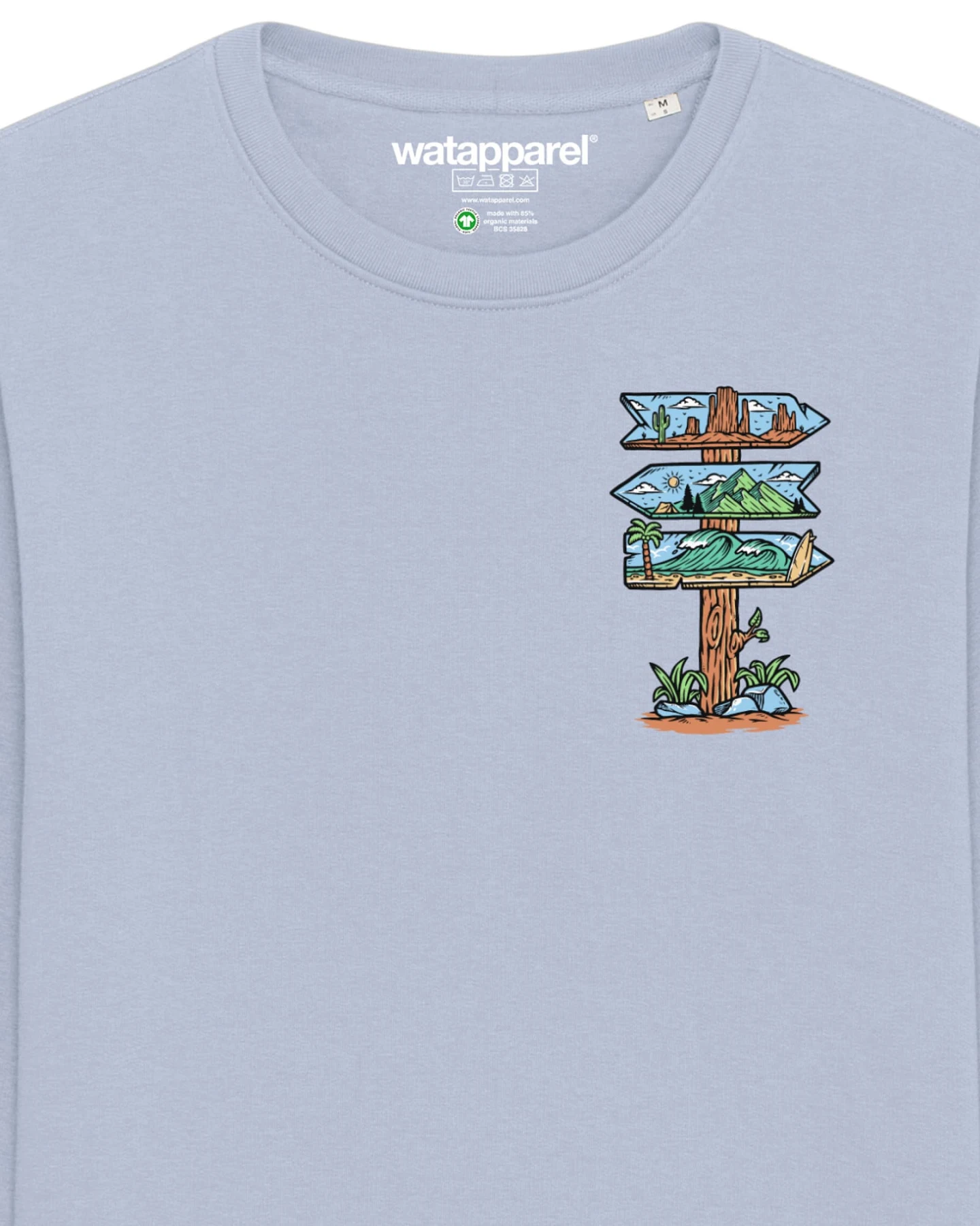 Watapparel Sweatshirt Adventure is everywhere – Ansicht 3