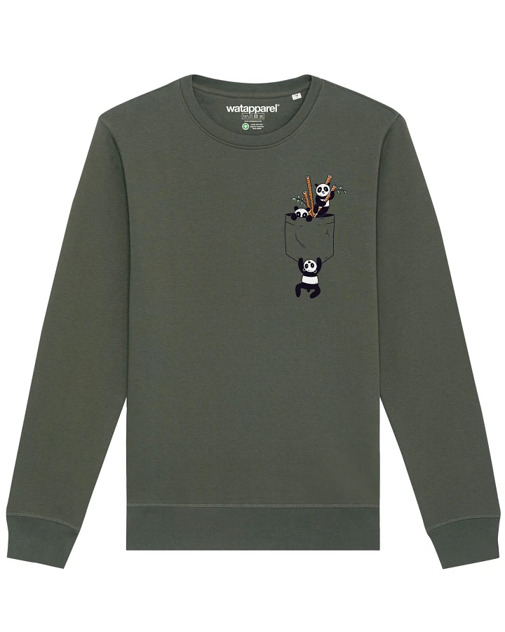 Watapparel Sweatshirt Pocket Pandas