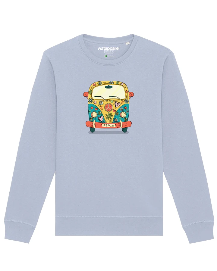 Watapparel Sweatshirt Hippies Bus