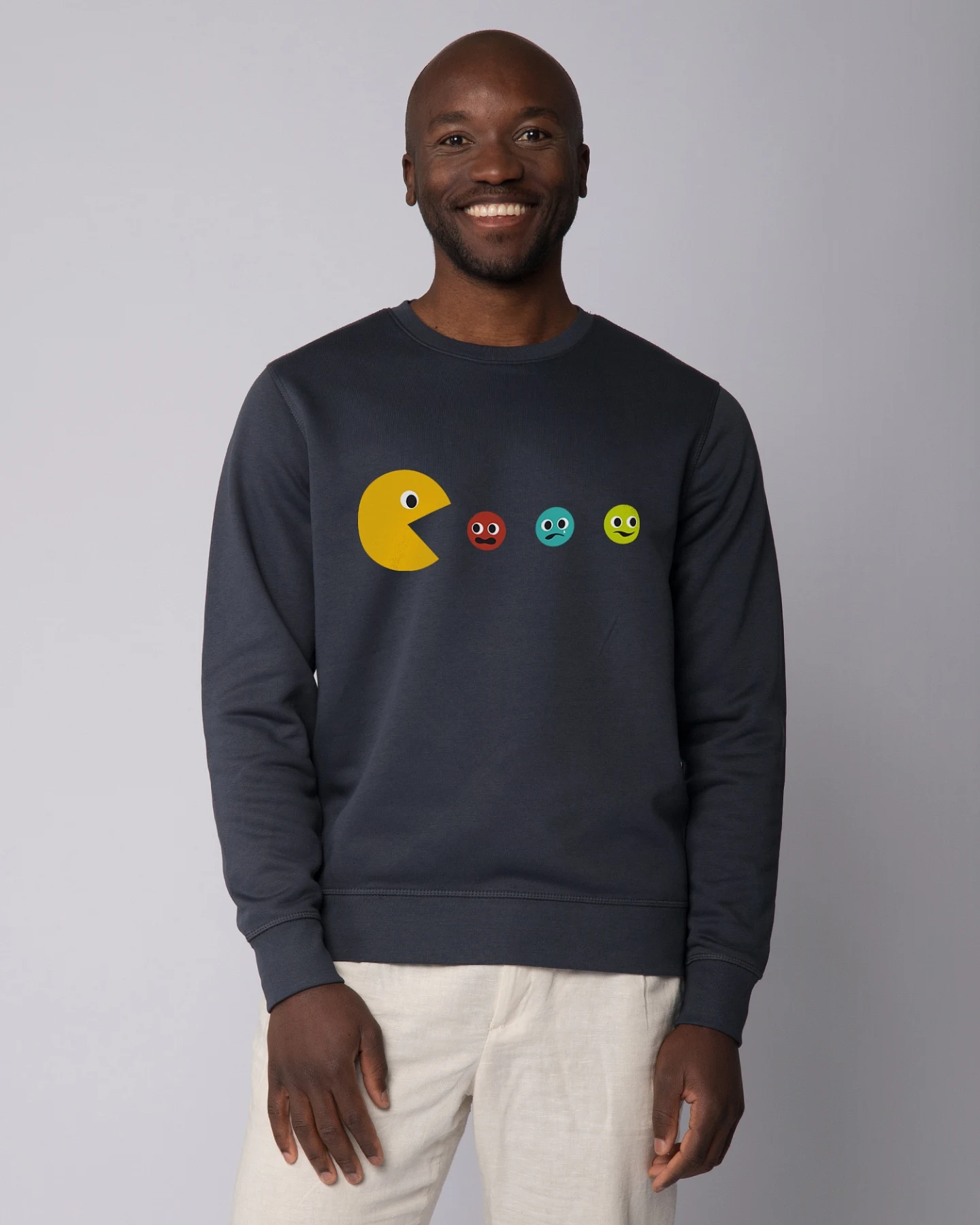 Watapparel Sweatshirt Pacmännchen – Ansicht 2