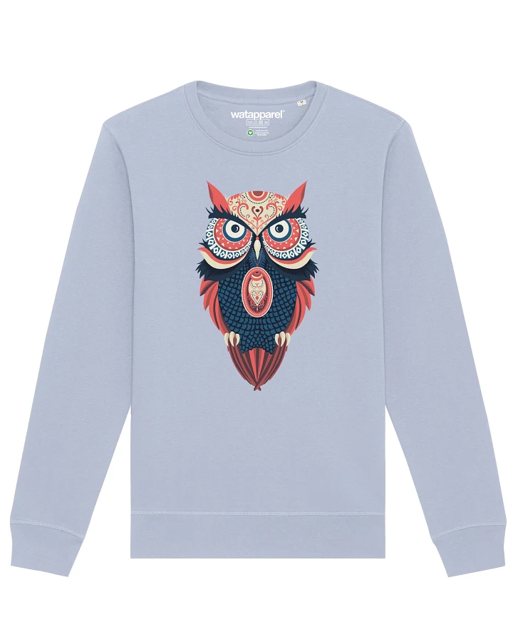 Watapparel Sweatshirt Colorful Owl