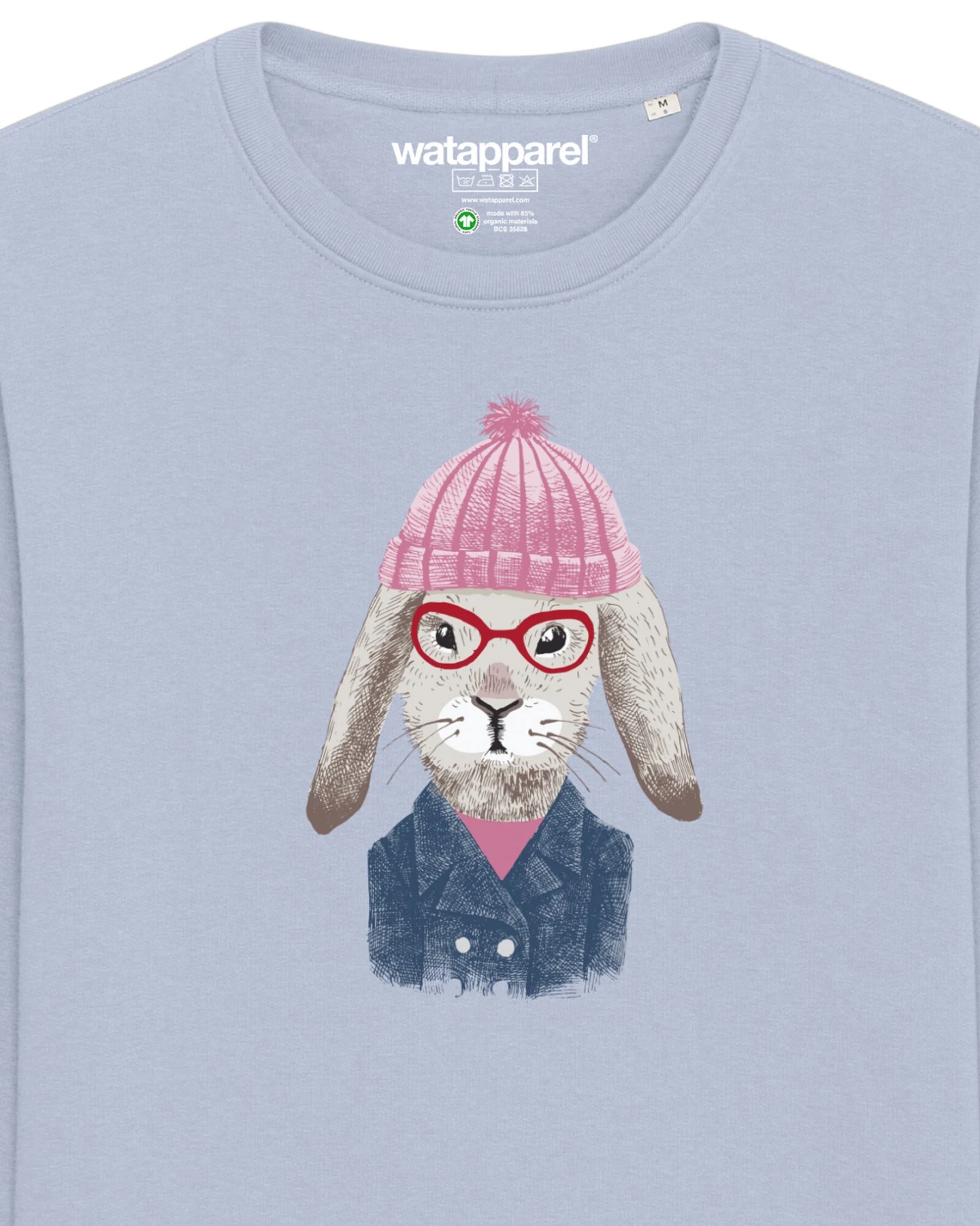 Watapparel Sweatshirt Hase – Ansicht 3
