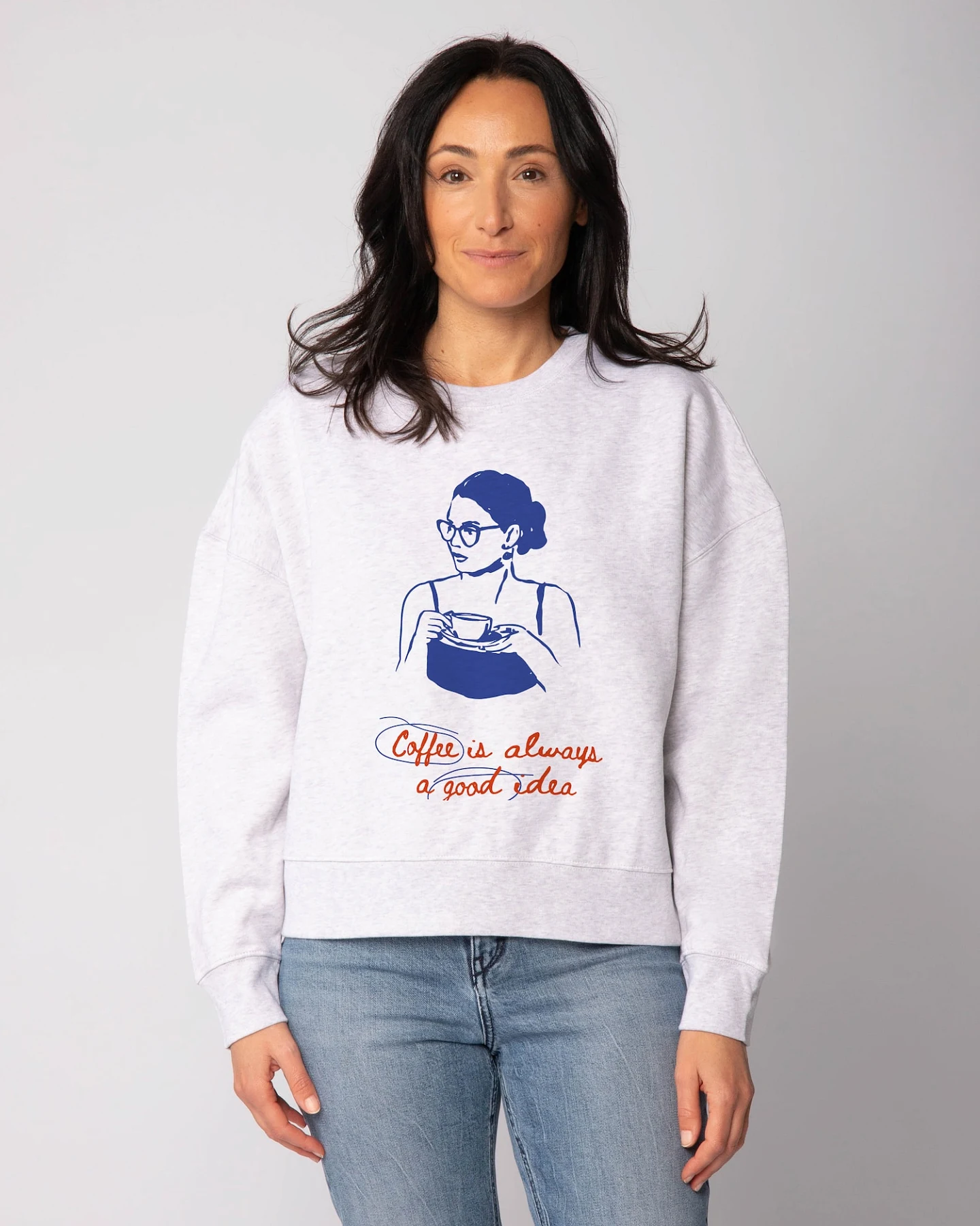 Watapparel Sweatshirt Coffee is a good idea – Ansicht 2