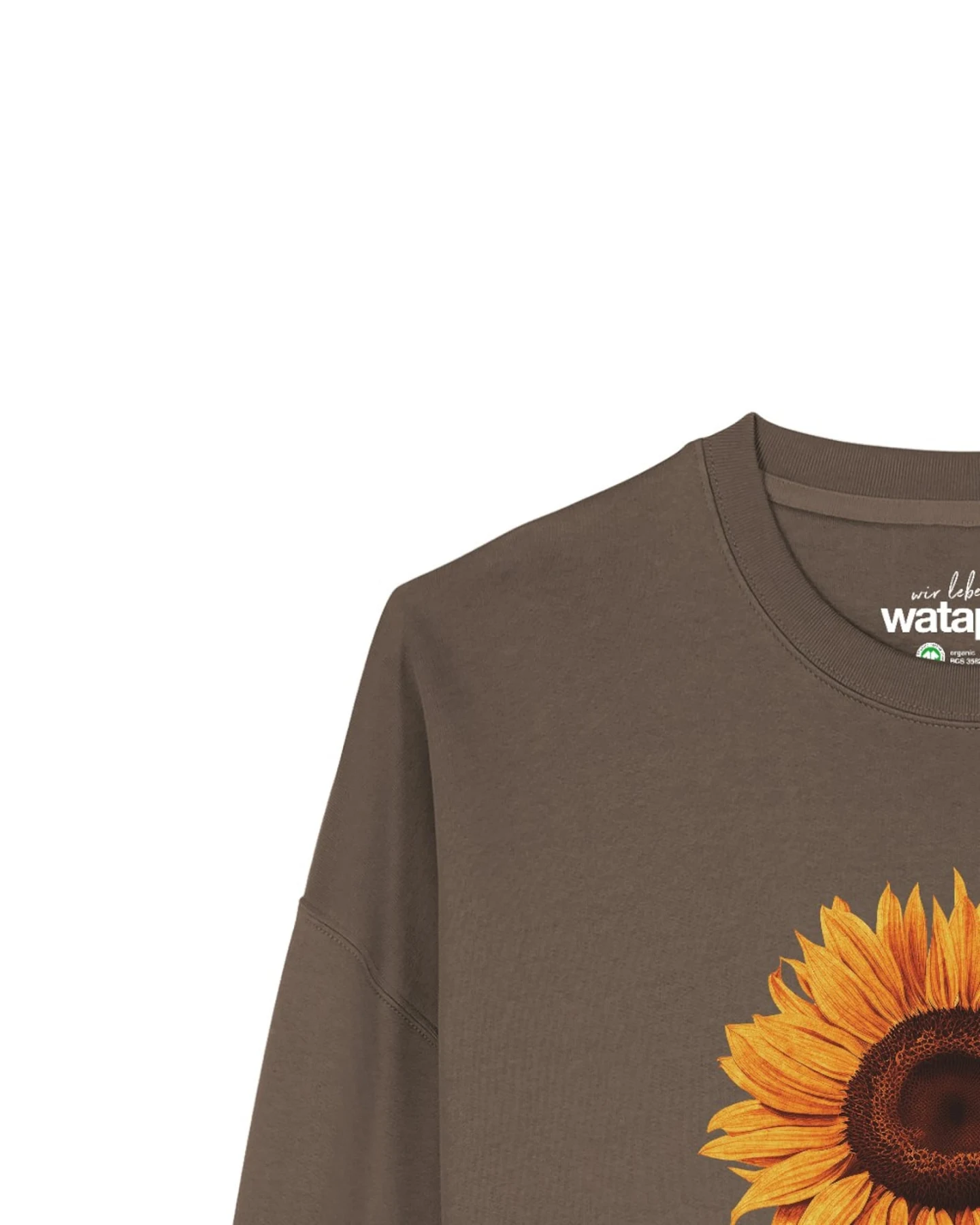 Watapparel Sweatshirt Sonnenblume – Ansicht 3