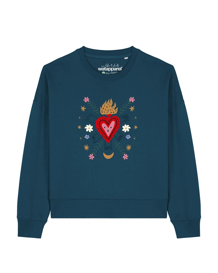 Watapparel Sweatshirt Love and flex