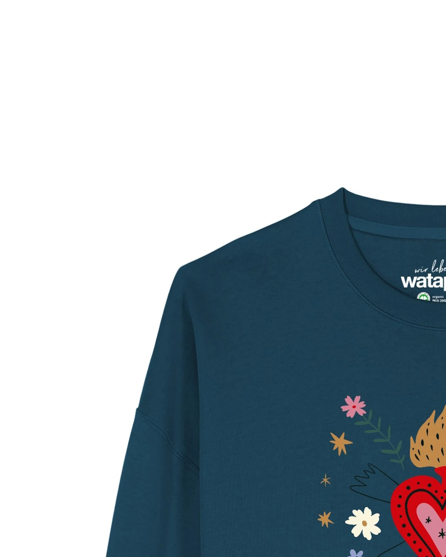 Watapparel Sweatshirt Love and flex – Ansicht 3