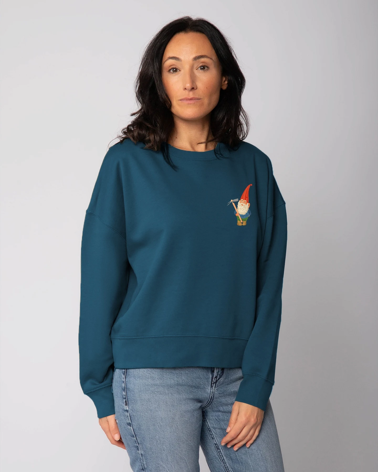 Watapparel Sweatshirt Gartenzwerg – Ansicht 2