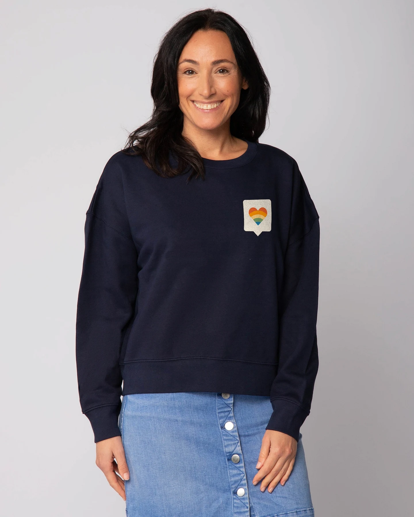 Watapparel Sweatshirt Von Herzen – Ansicht 2