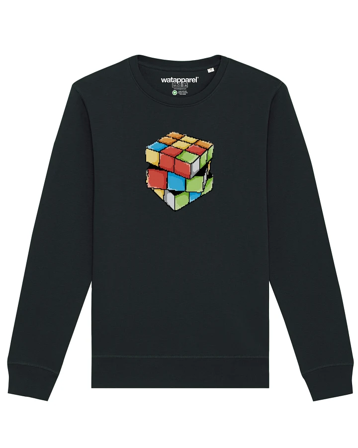 Watapparel Sweatshirt Pixel Zauberwürfel