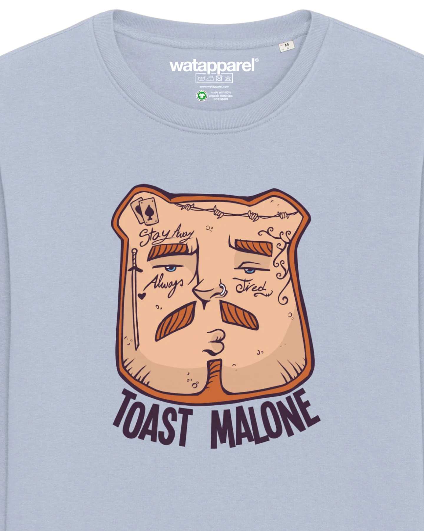 Watapparel Sweatshirt Toast Malone – Ansicht 3