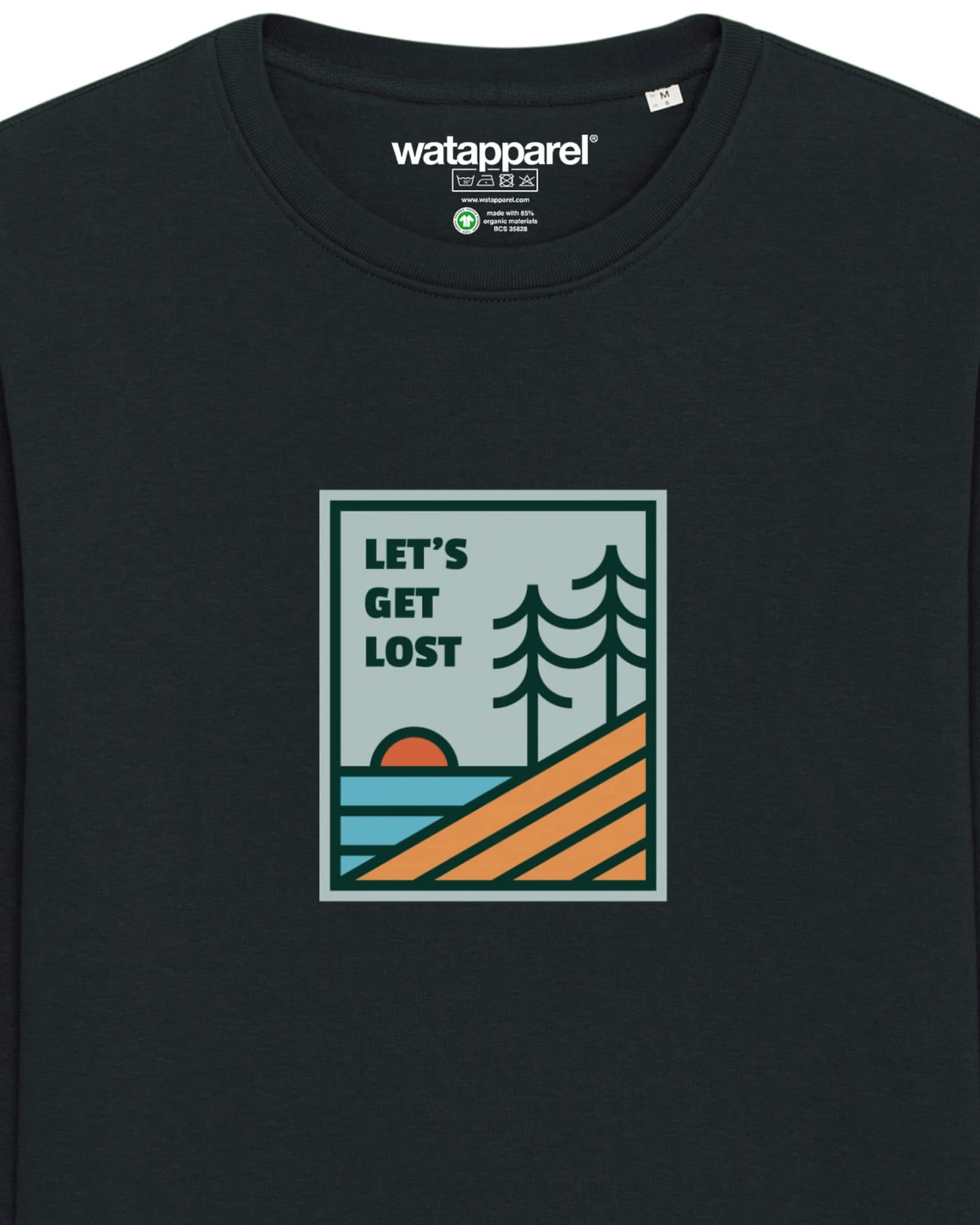 Watapparel Sweatshirt Lets Get Lost – Ansicht 3