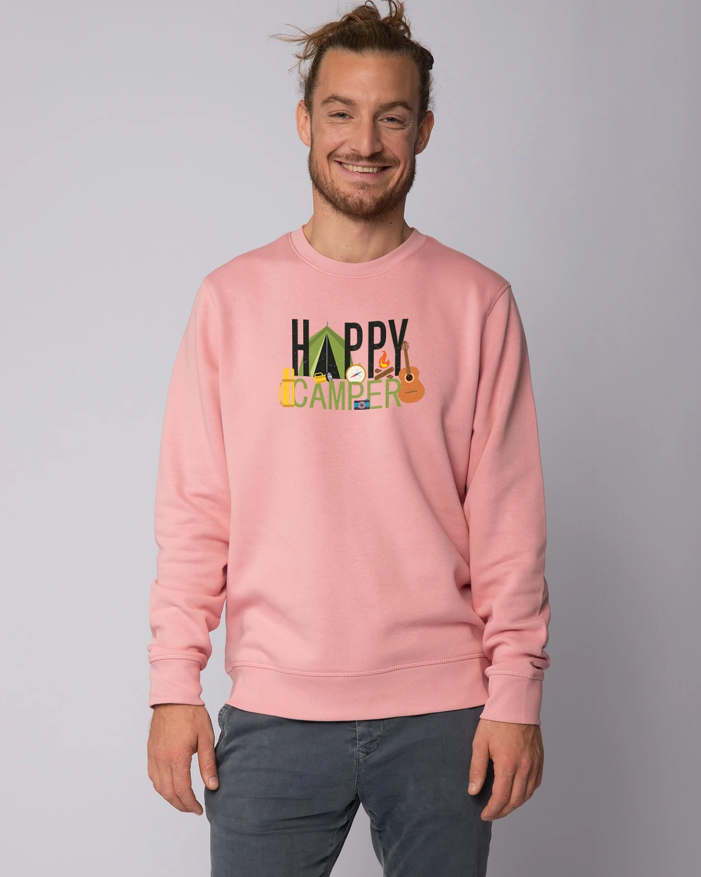 Watapparel Sweatshirt Happy Camper – Ansicht 2