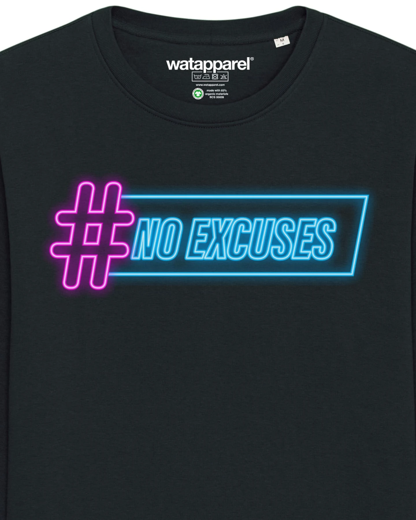 Watapparel Sweatshirt No Excuses – Ansicht 3