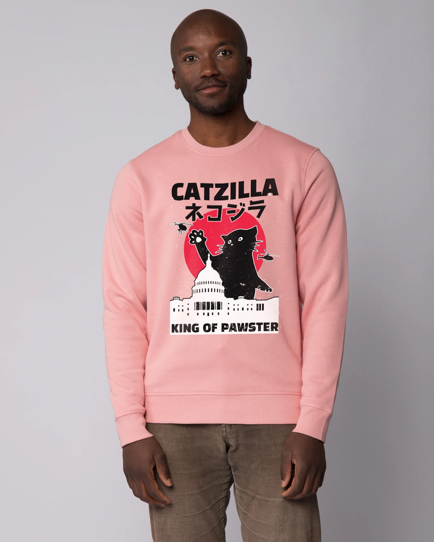 Watapparel Sweatshirt Catzilla – Ansicht 2