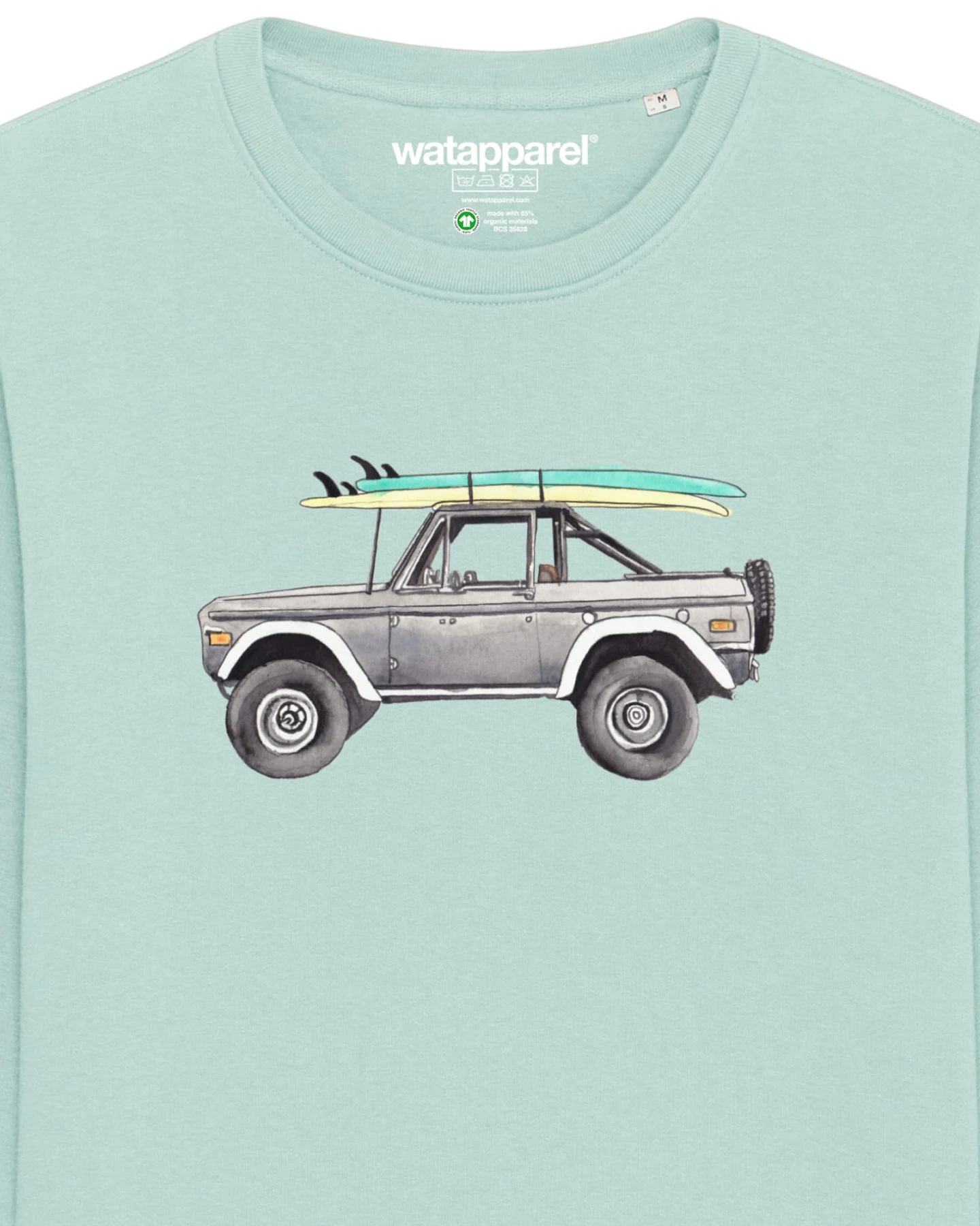 Watapparel Sweatshirt Surf Pickup – Ansicht 3