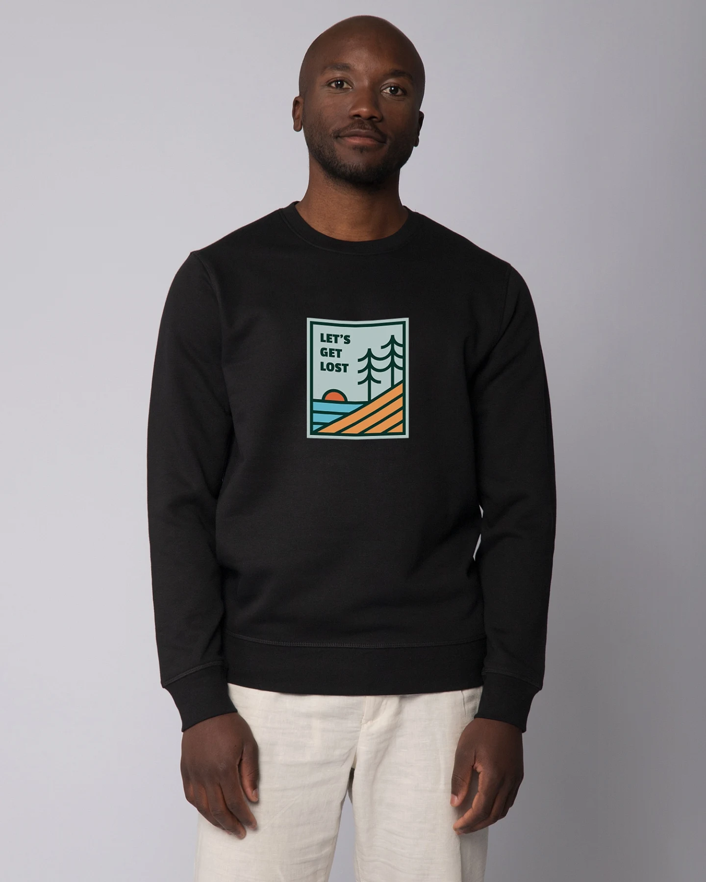 Watapparel Sweatshirt Lets Get Lost – Ansicht 2
