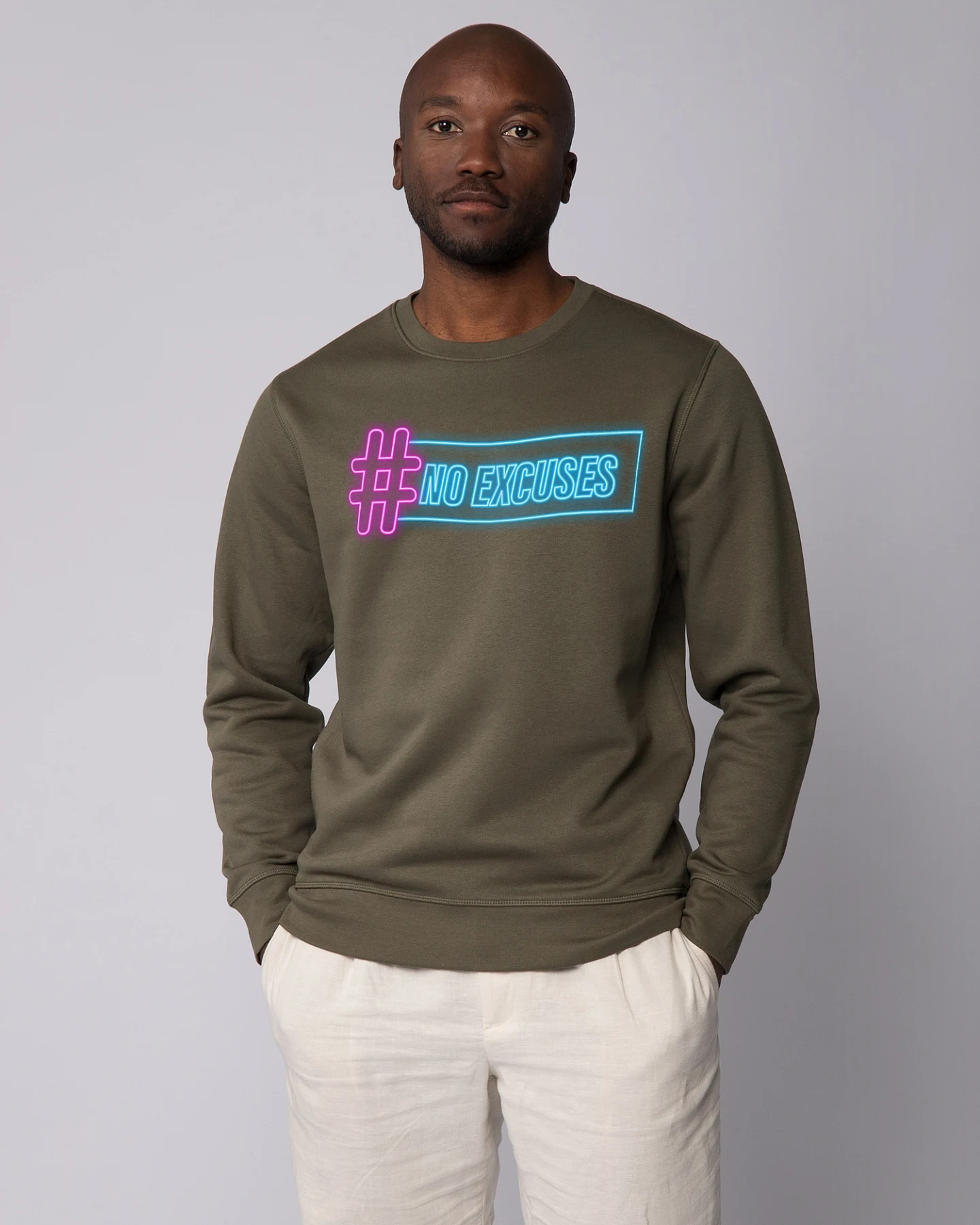 Watapparel Sweatshirt No Excuses – Ansicht 2