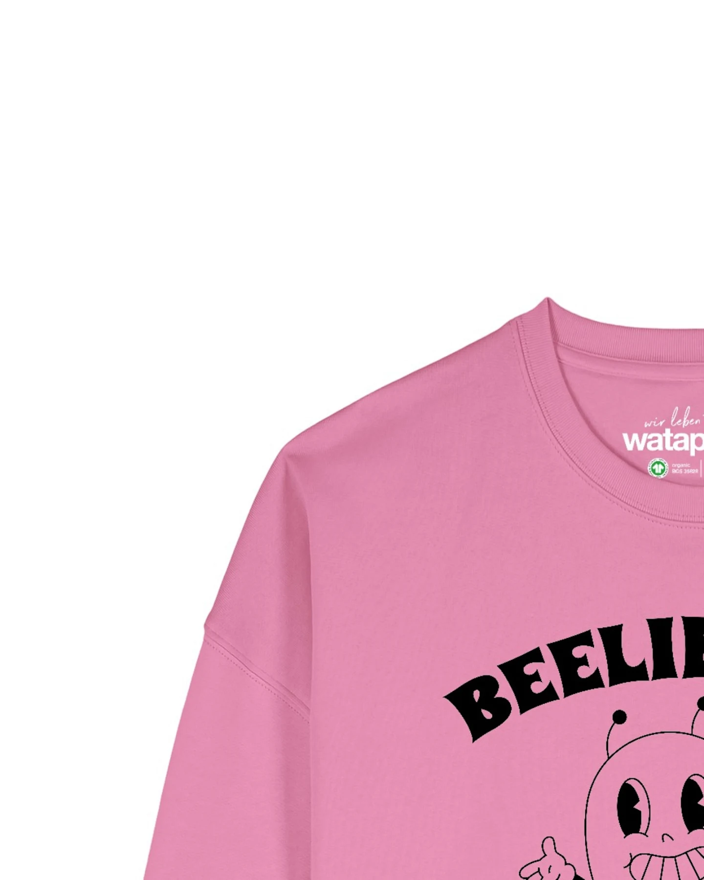 Watapparel Sweatshirt Beelieve in yourself – Ansicht 3