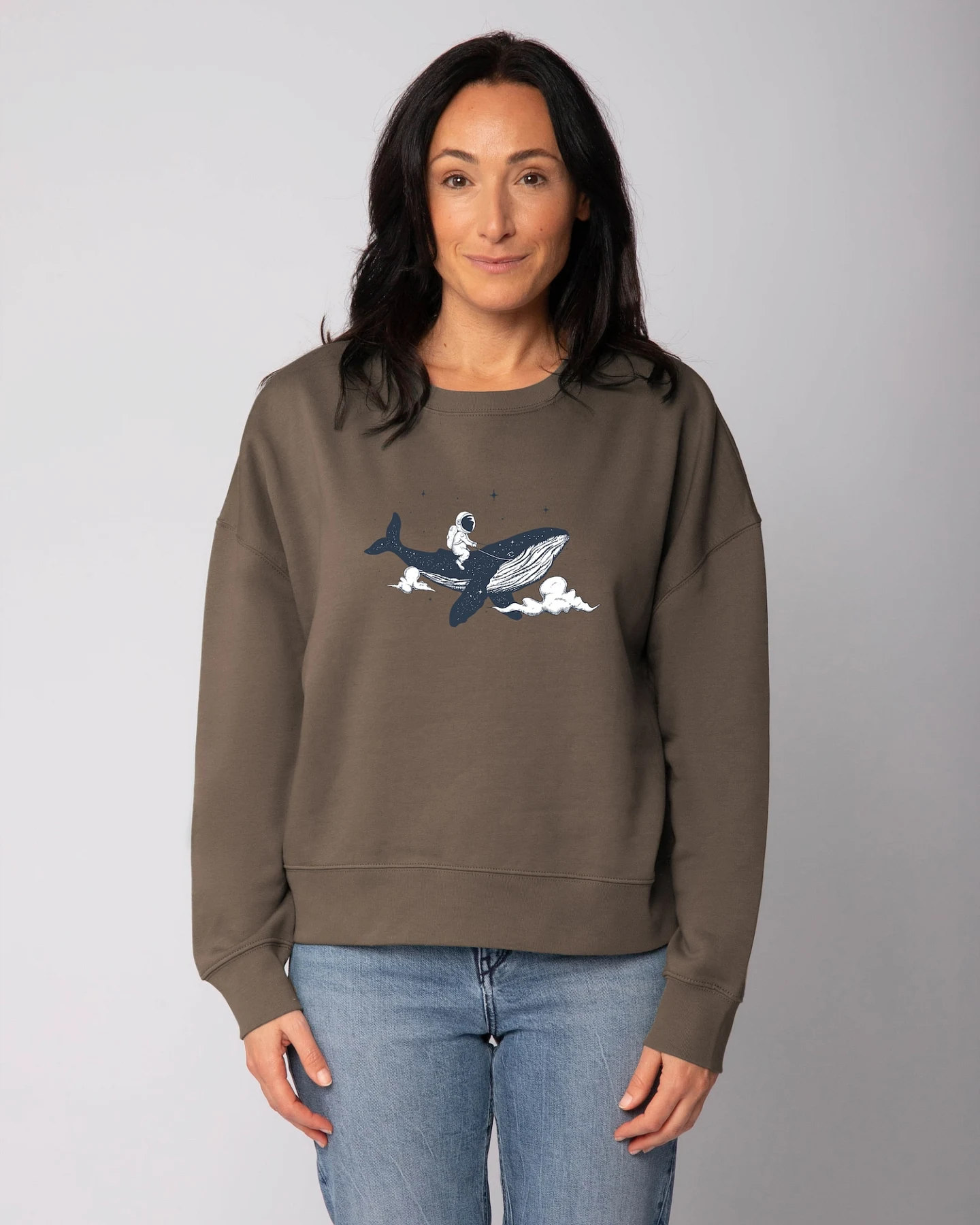 Watapparel Sweatshirt Spacewhale – Ansicht 2