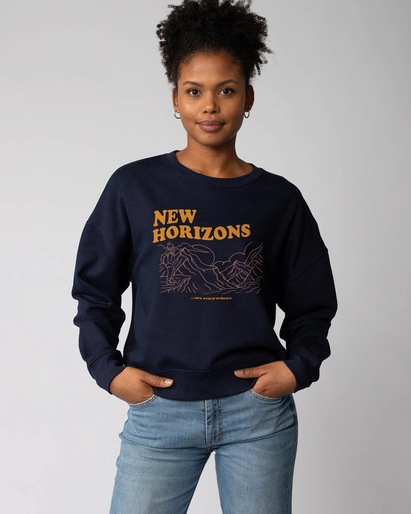 Watapparel Sweatshirt New horizons are everywhere – Ansicht 2