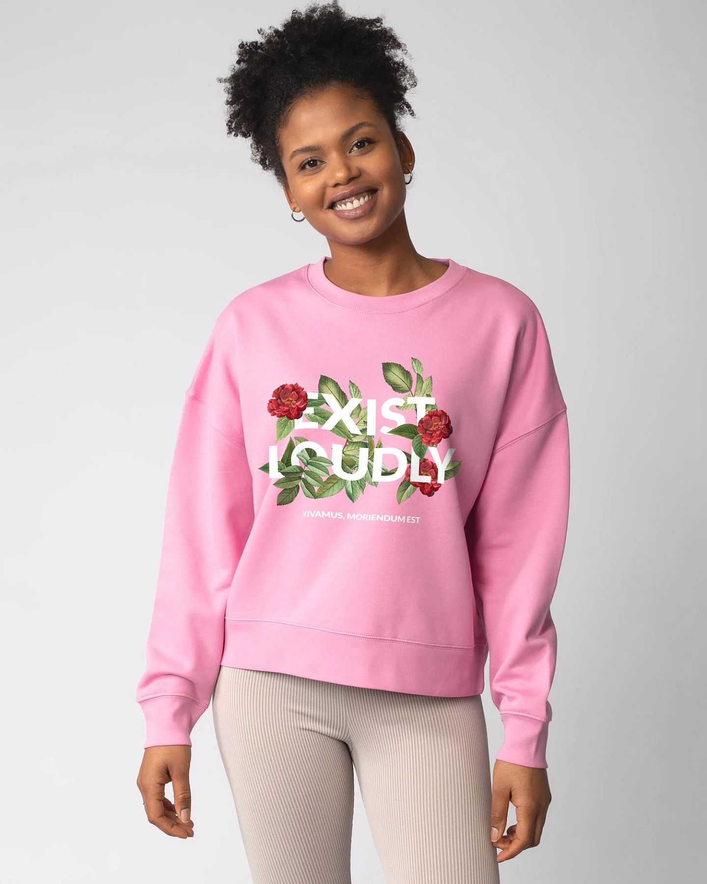 Watapparel Sweatshirt Exist Loudly – Ansicht 2
