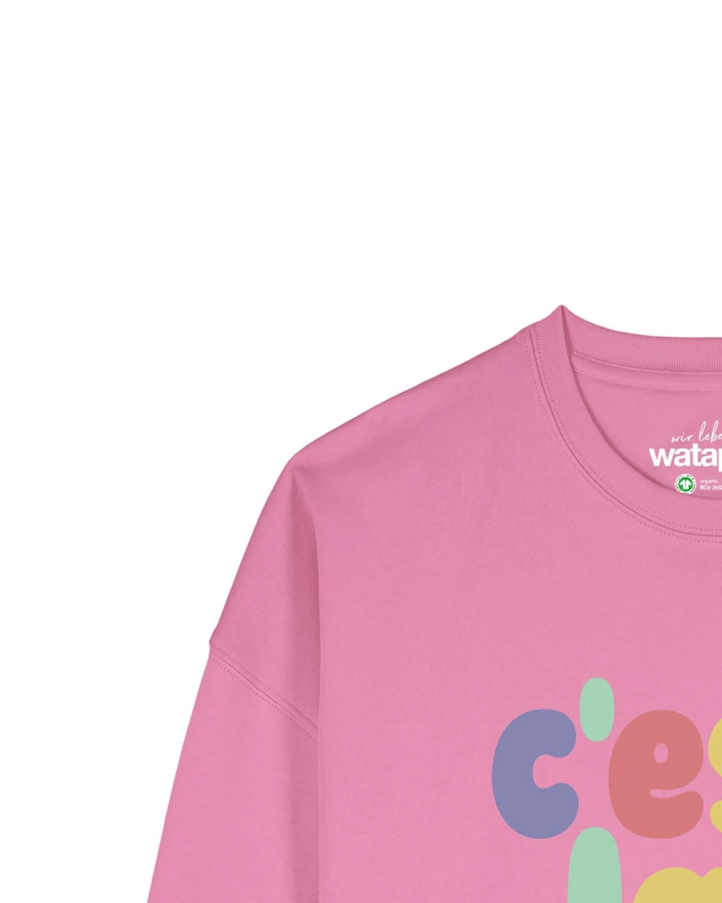 Watapparel Sweatshirt Cest la vie – Ansicht 3