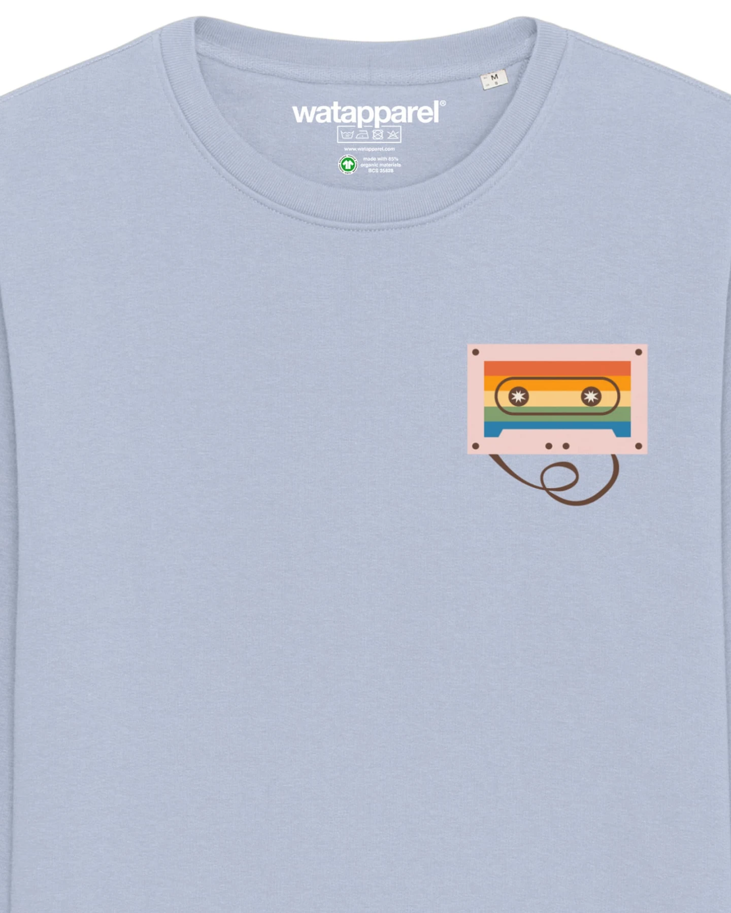 Watapparel Sweatshirt Rainbow Cassette – Ansicht 3