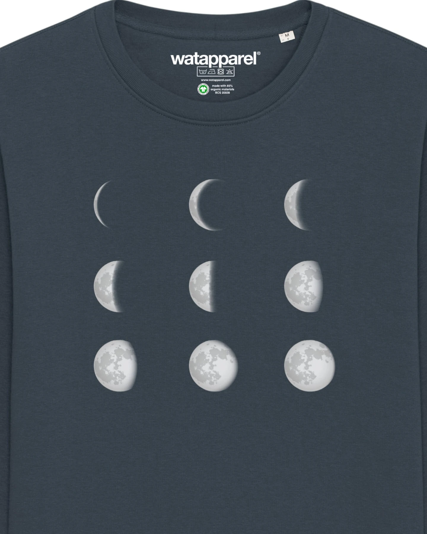 Watapparel Sweatshirt Moonphases – Ansicht 3