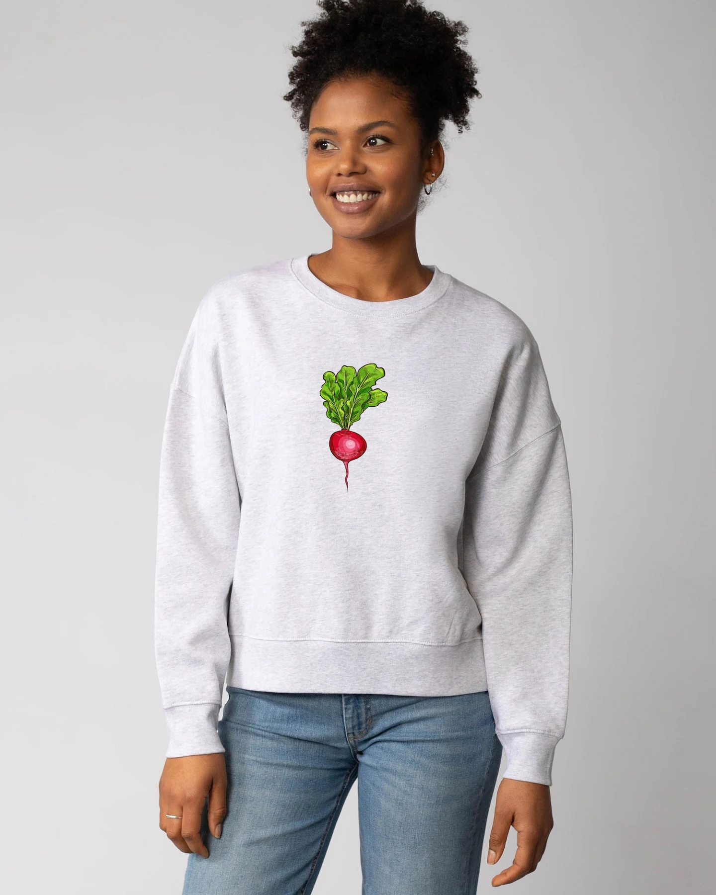 Watapparel Sweatshirt Radieschen – Ansicht 2