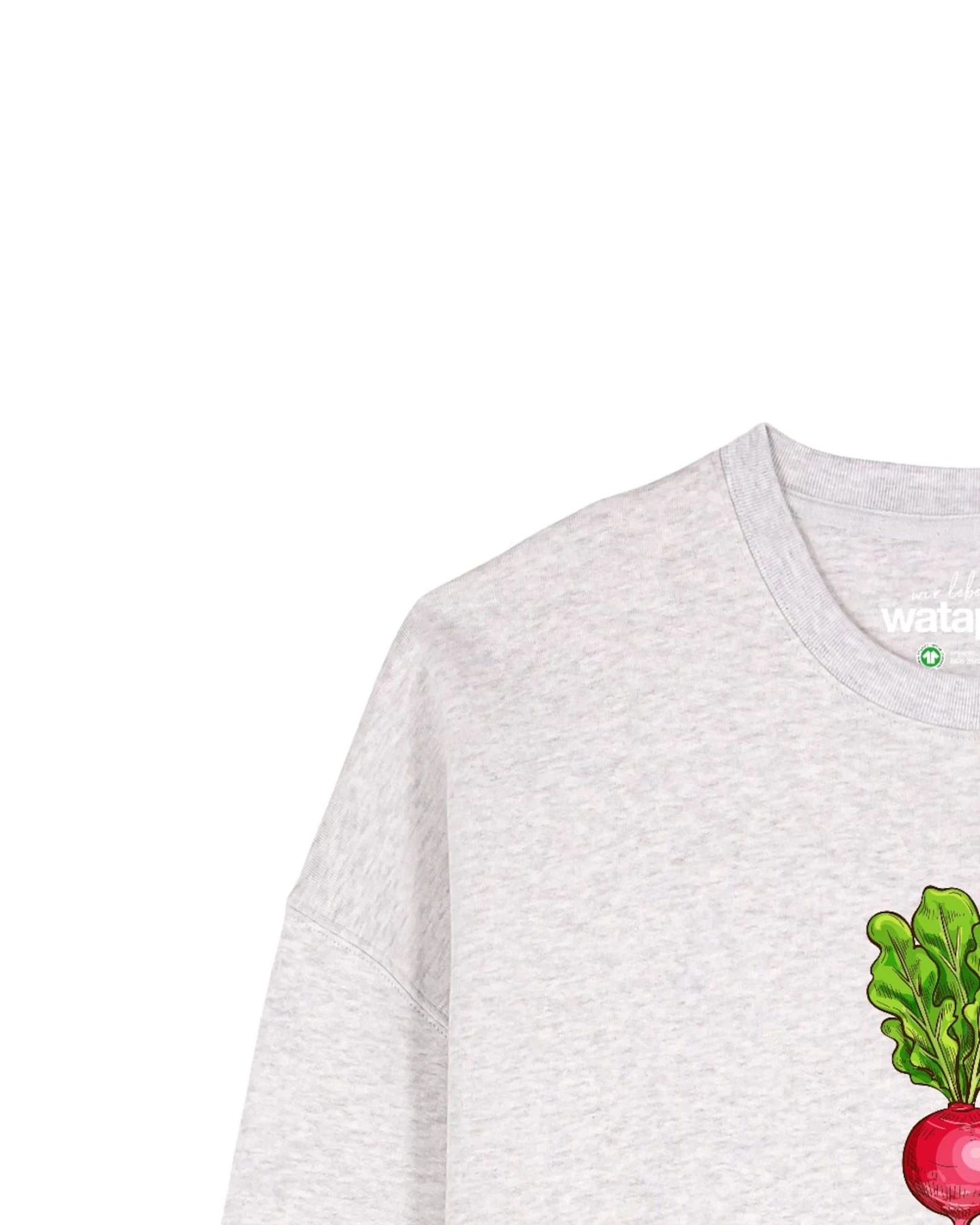 Watapparel Sweatshirt Radieschen – Ansicht 3