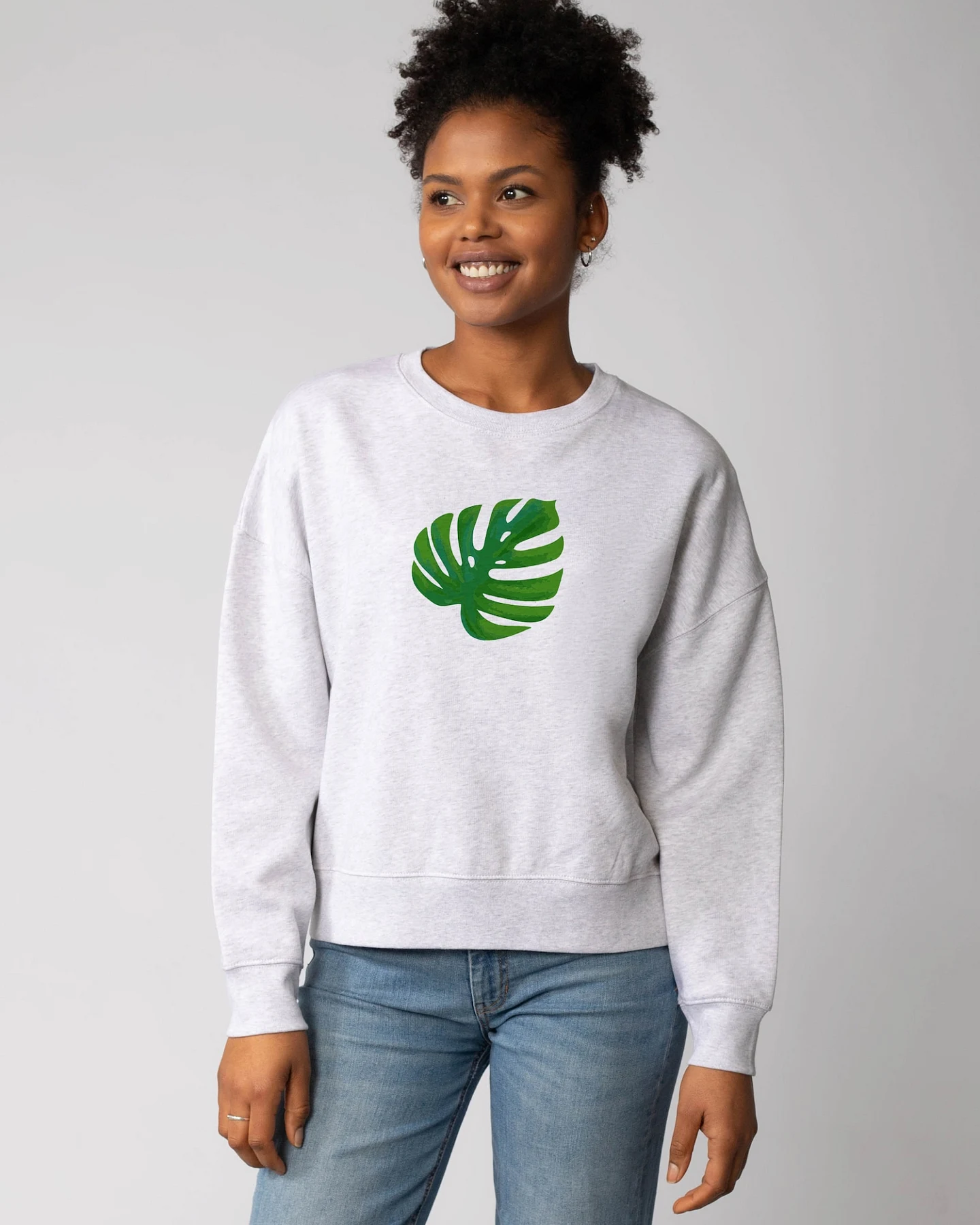 Watapparel Sweatshirt Monstera 2.0 – Ansicht 2