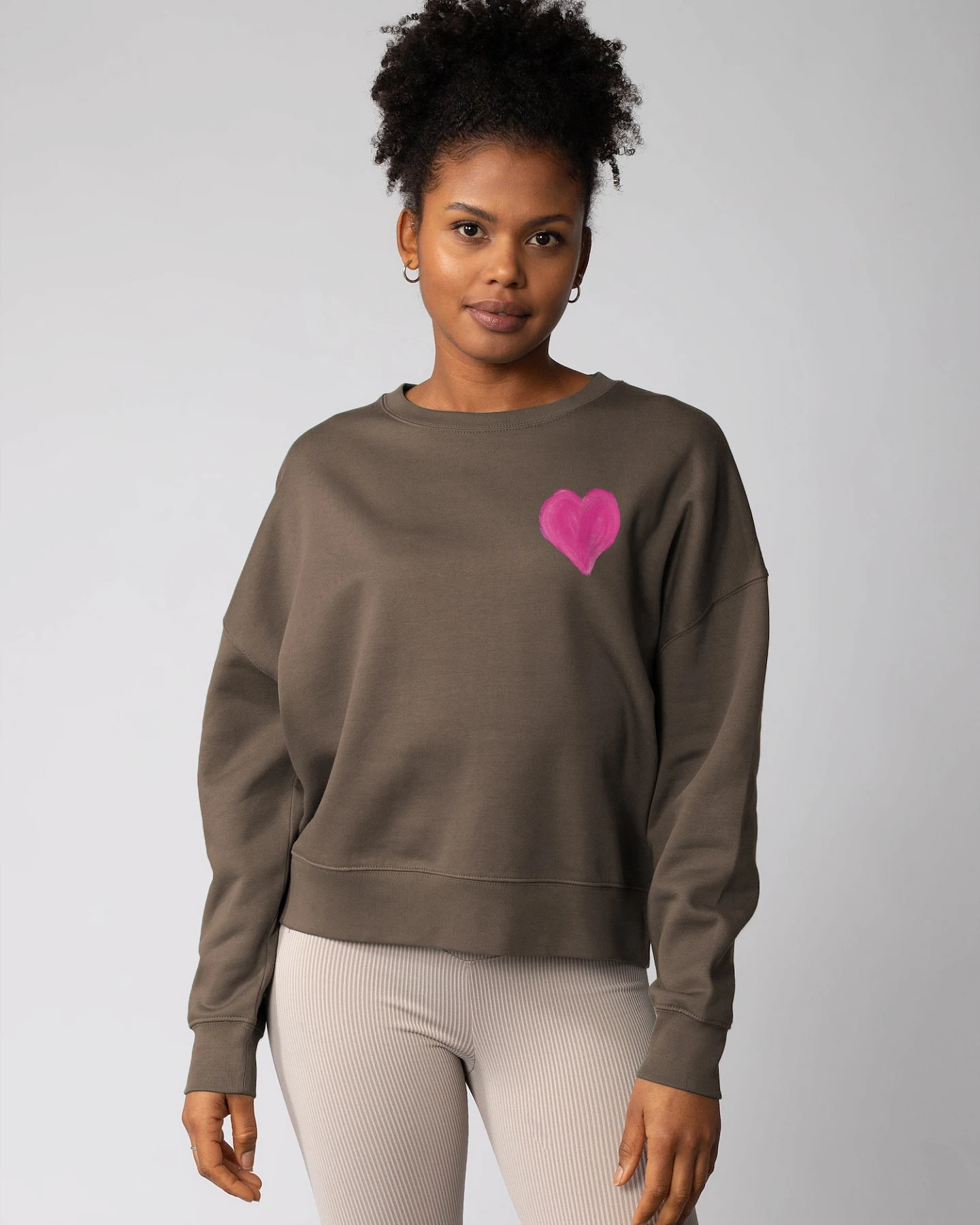 Watapparel Sweatshirt Pink Heart – Ansicht 2