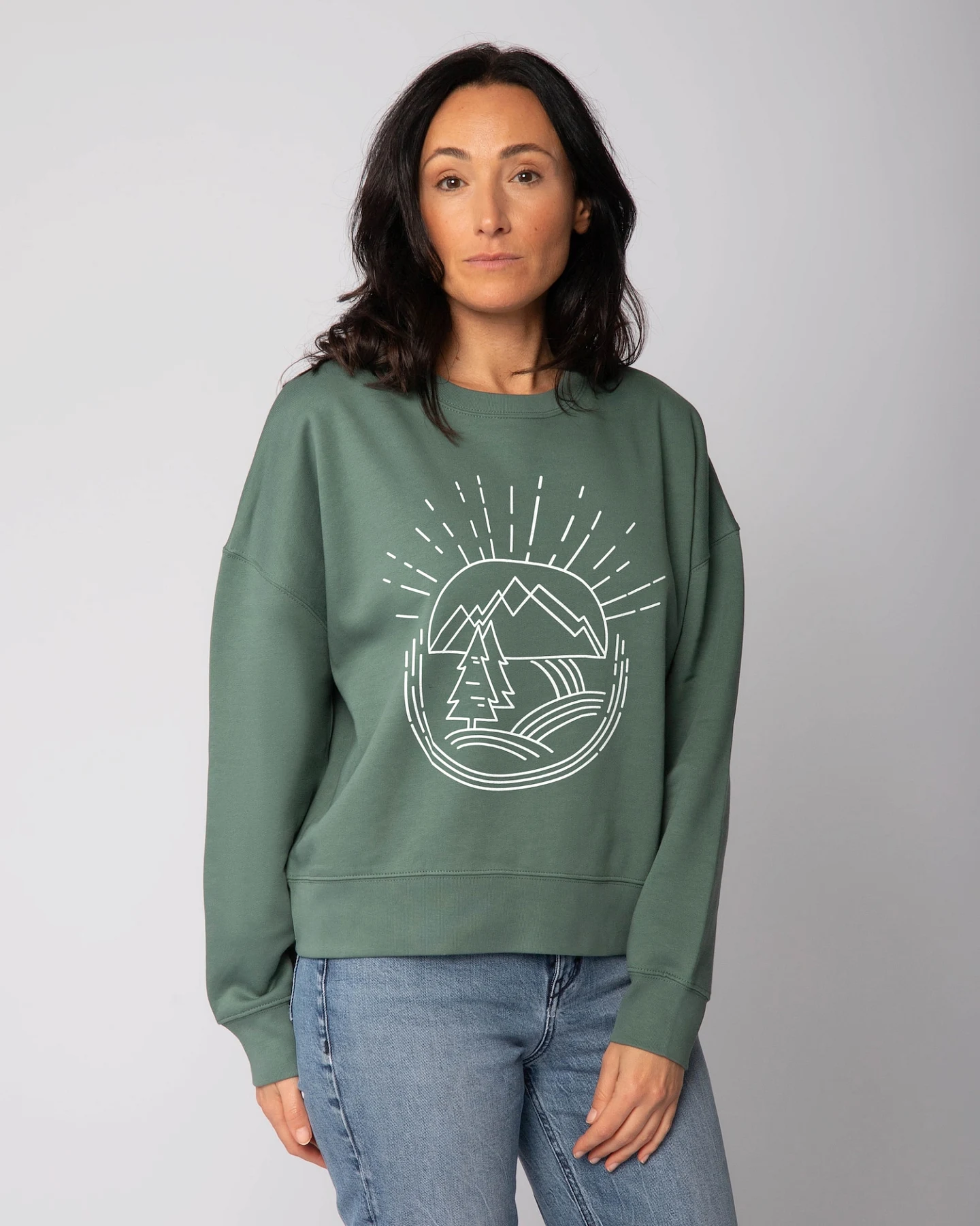 Watapparel Sweatshirt Natur ist schön – Ansicht 2