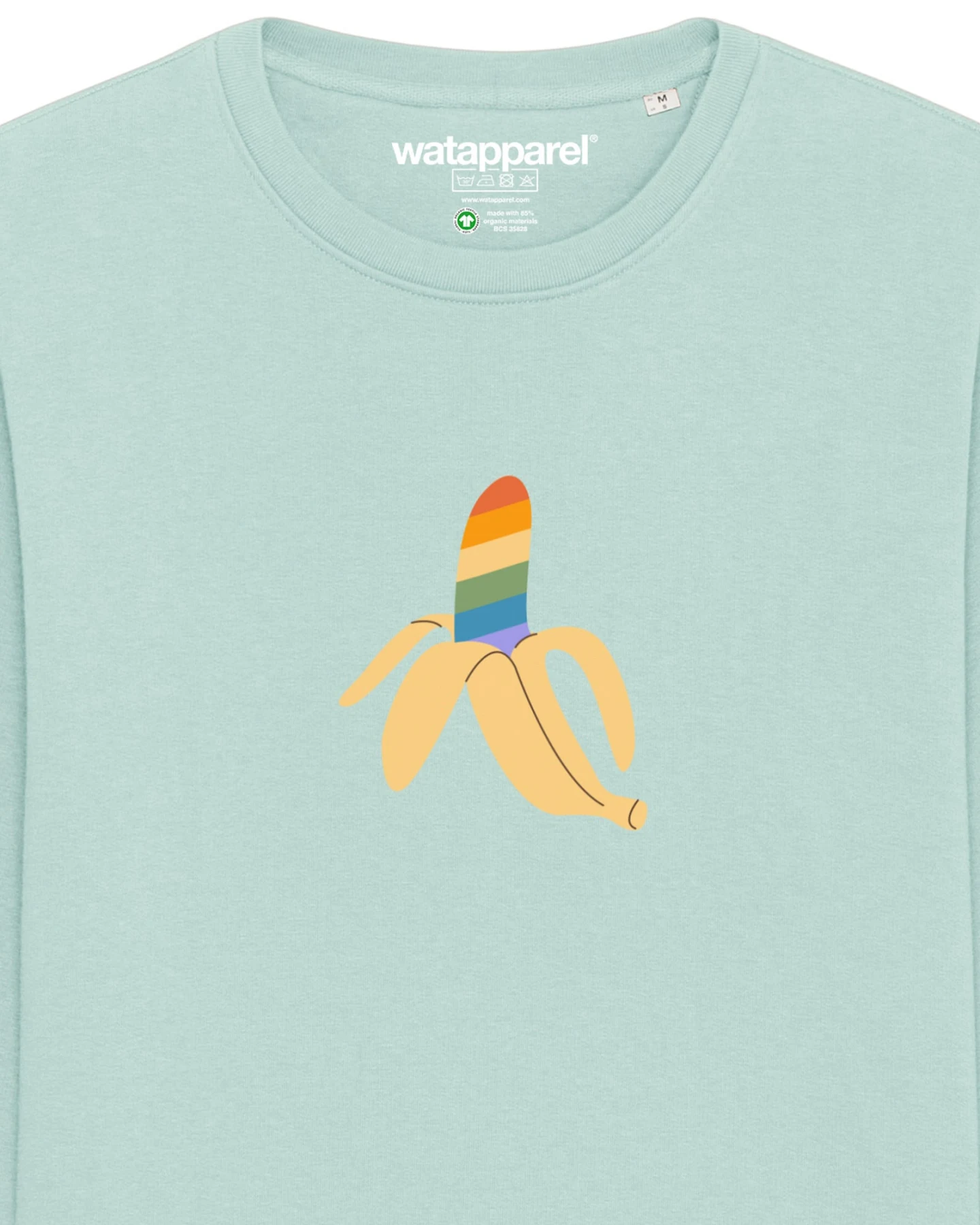 Watapparel Sweatshirt Rainbow Banana – Ansicht 3