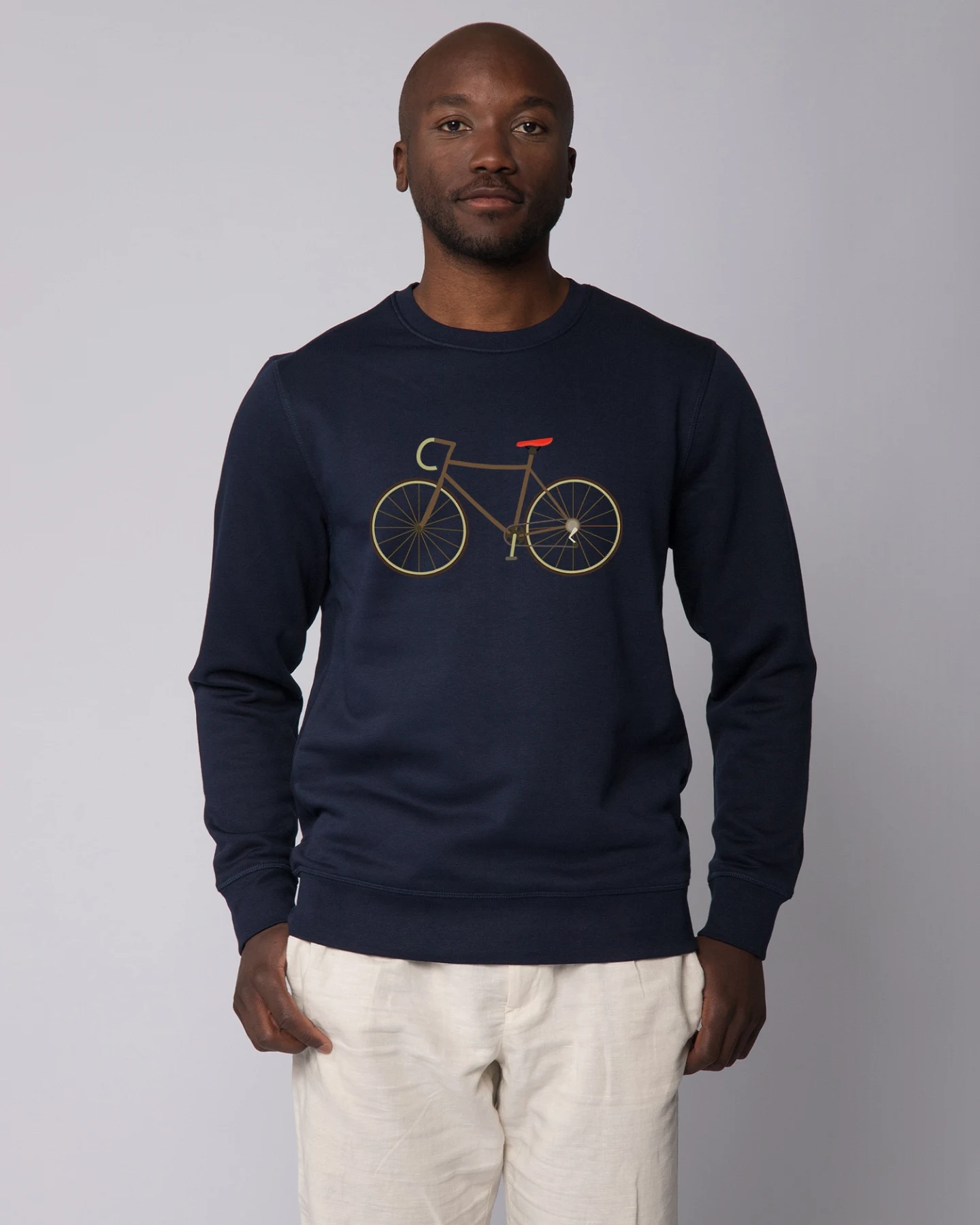 Watapparel Sweatshirt Fahrrad – Ansicht 2