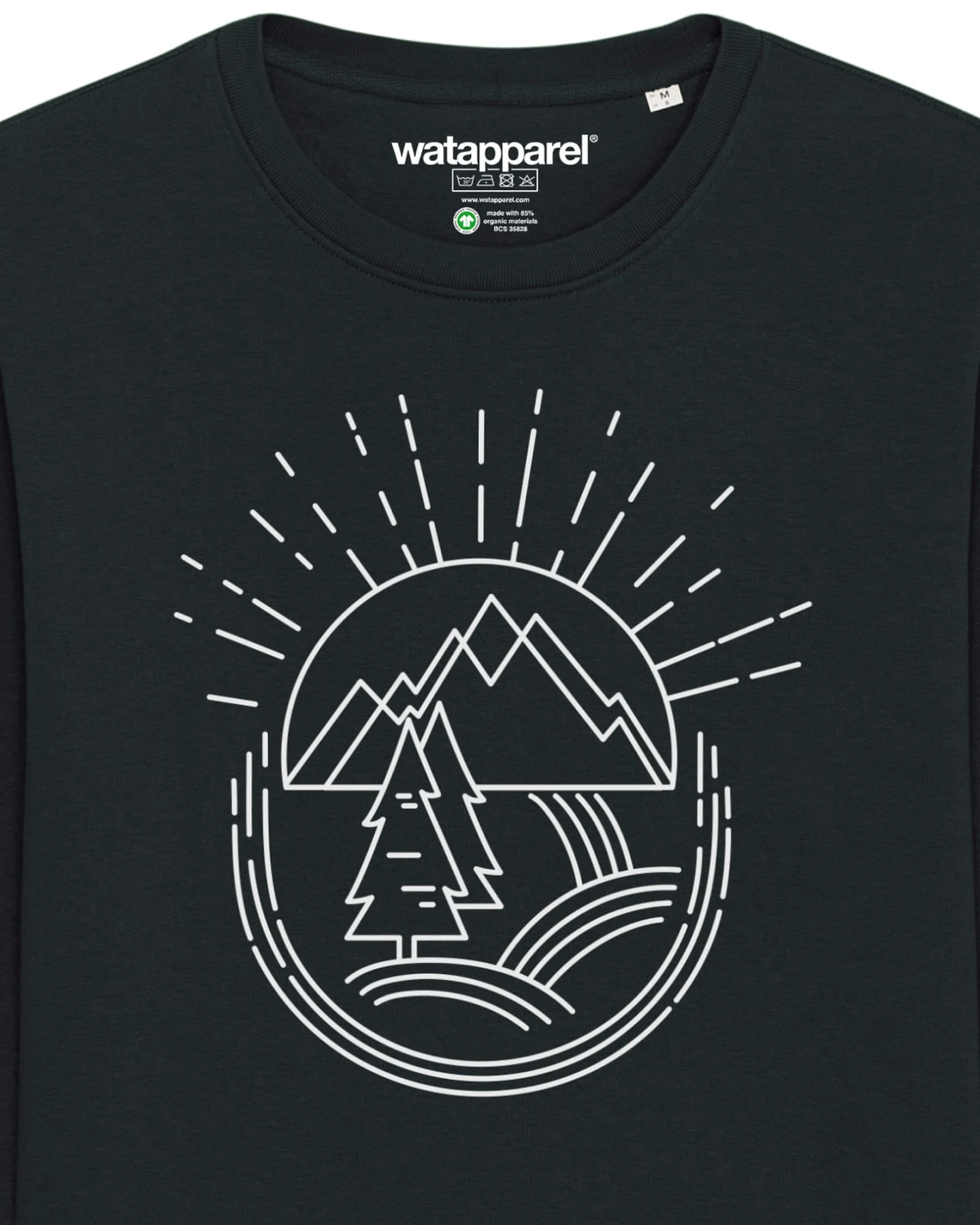 Watapparel Sweatshirt Natur ist schön – Ansicht 3
