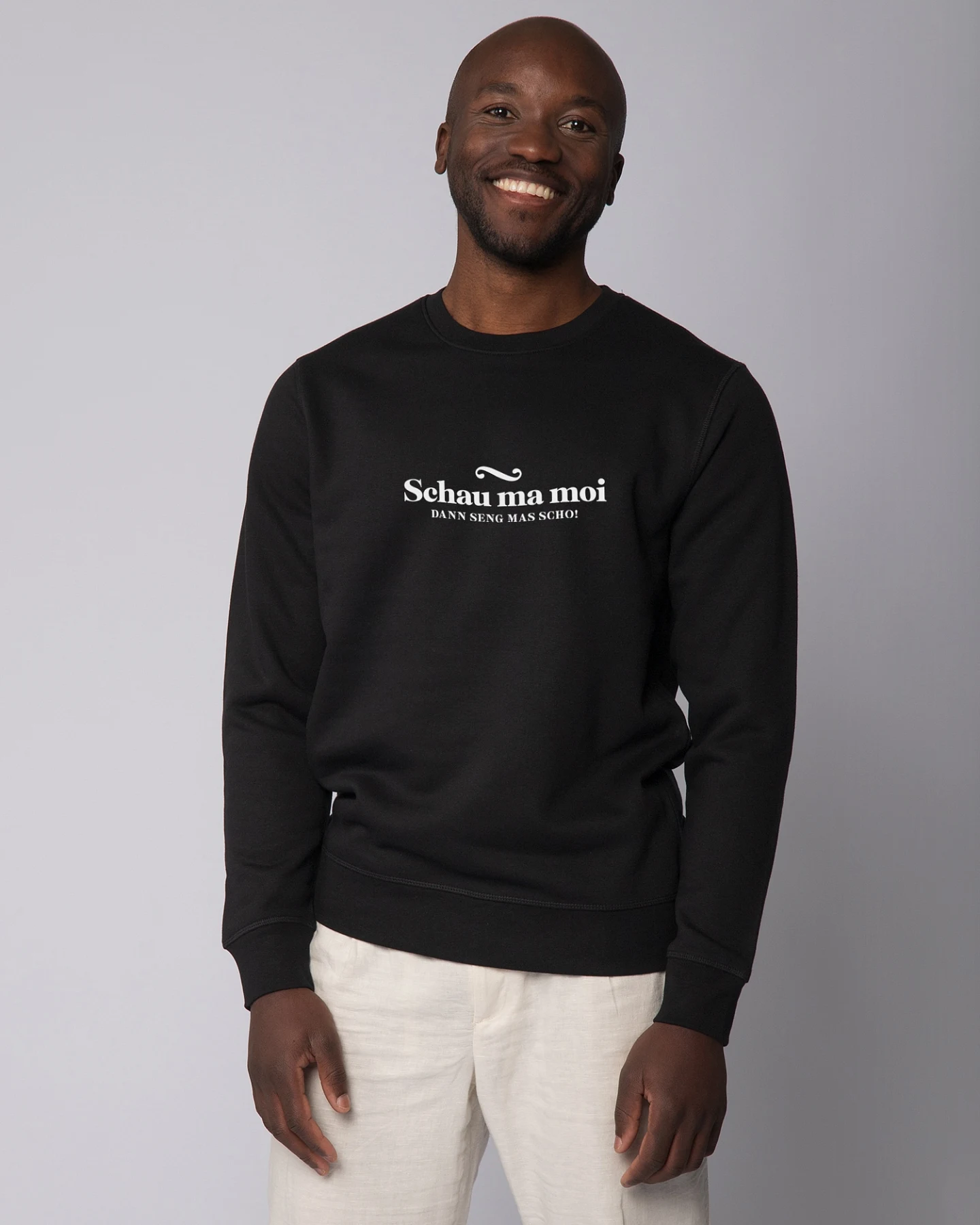 Watapparel Sweatshirt Schau ma moi dann seng mas scho – Ansicht 2