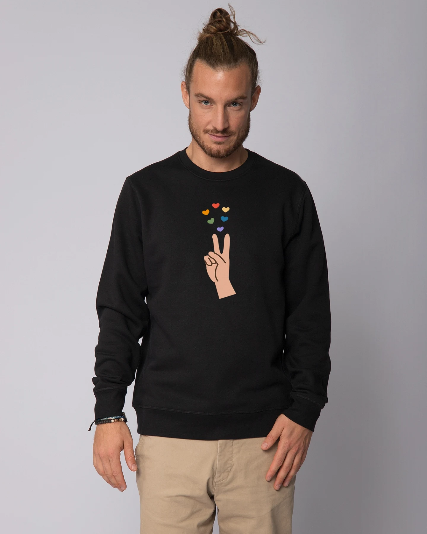 Watapparel Sweatshirt Spread love – Ansicht 2