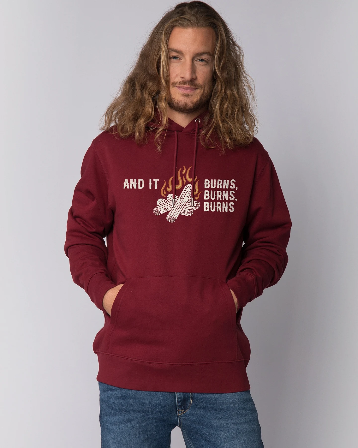 Watapparel Sweatshirt And it burns – Ansicht 2