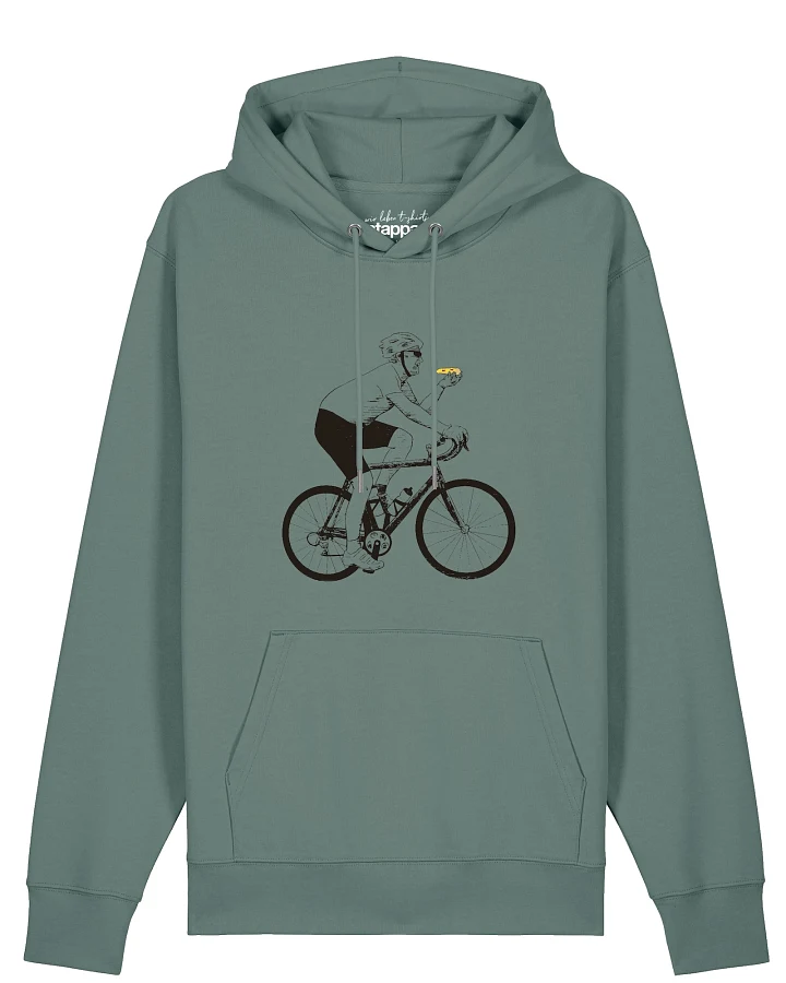 Watapparel Sweatshirt Fahrrad Und Pizza