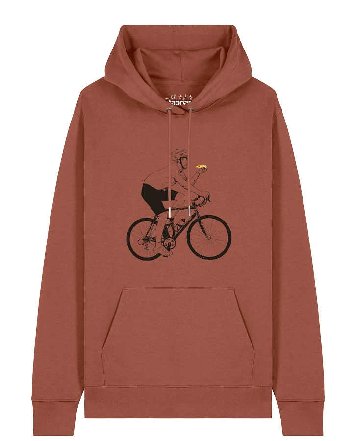 Watapparel Sweatshirt Fahrrad Und Pizza