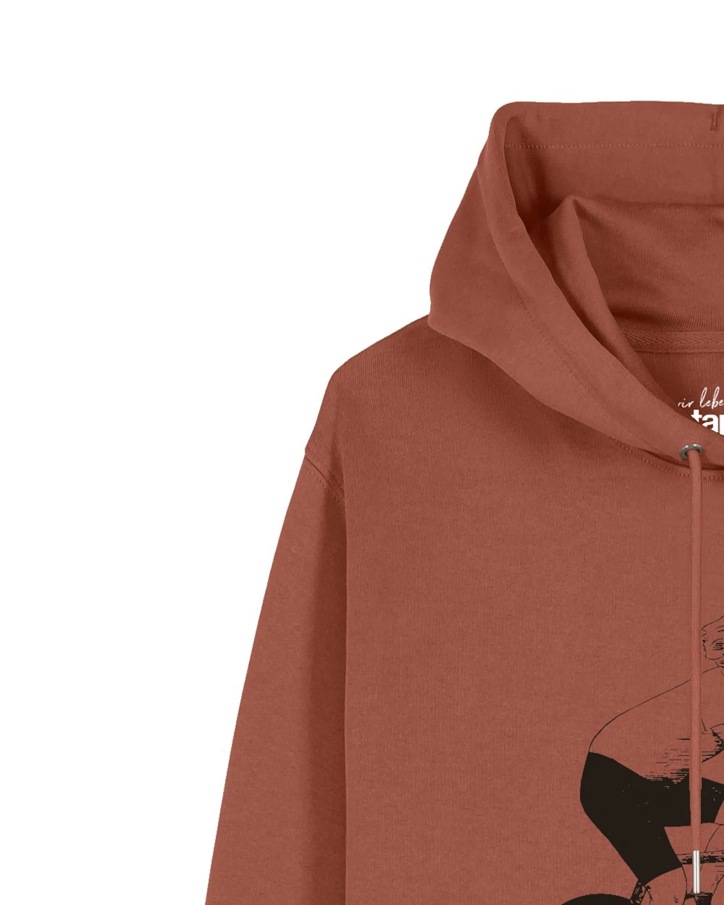 Watapparel Sweatshirt Fahrrad Und Pizza – Ansicht 3